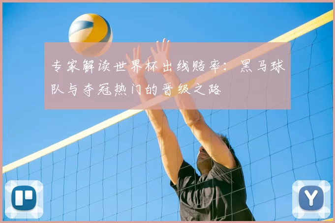 专家解读世界杯出线赔率：黑马球队与夺冠热门的晋级之路