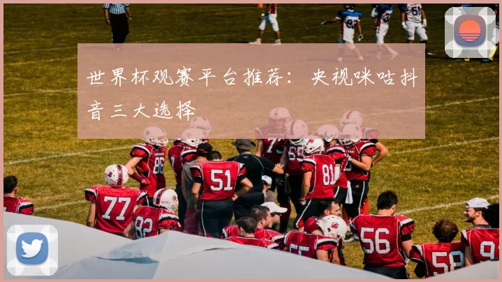 世界杯观赛平台推荐：央视咪咕抖音三大选择