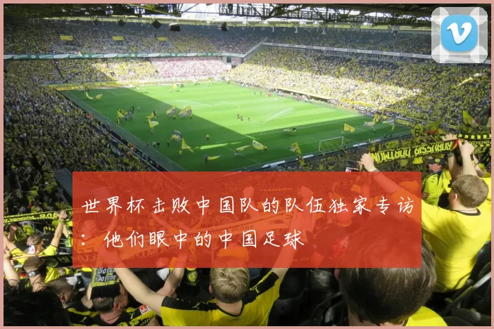 世界杯击败中国队的队伍独家专访：他们眼中的中国足球